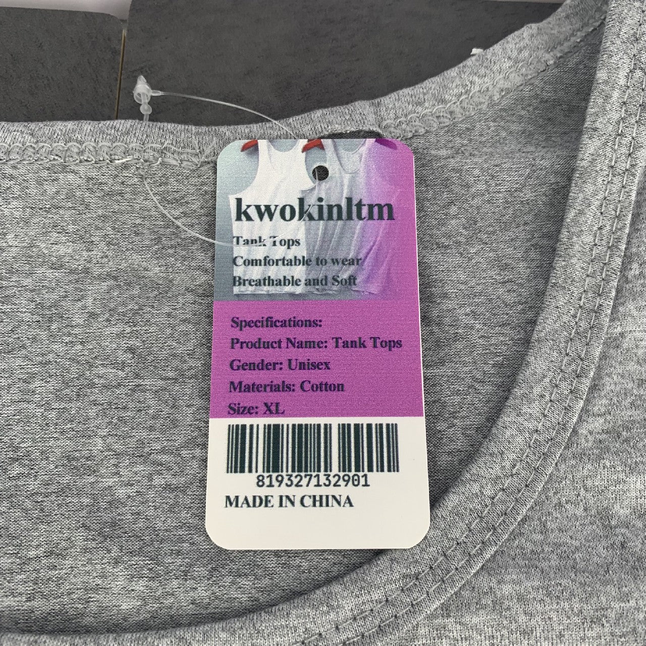 kwokinltm A-shirts Men's Sleeveless Tank Top