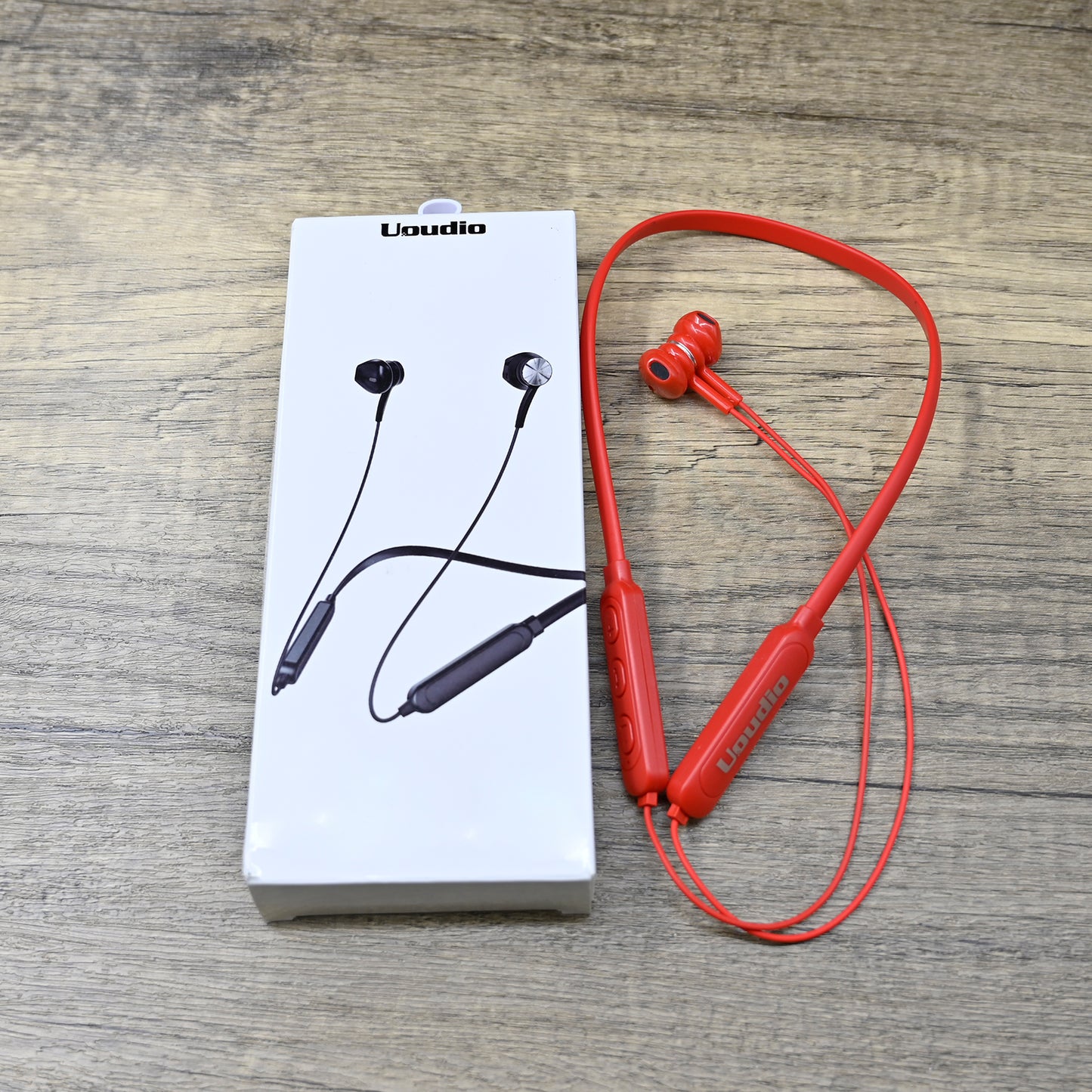 Uoudio Ergonomic Design Neckband Headphone Wireless Bluetooth Earbuds