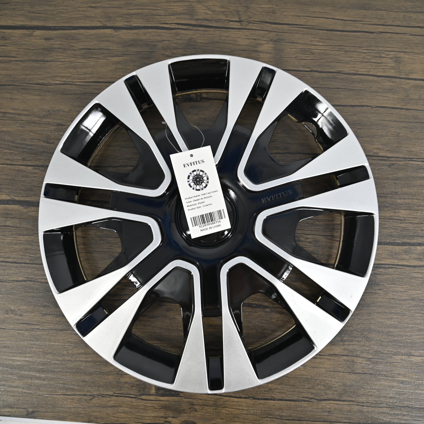 EVFITUS Automobile Hubcap Full Cover Accessories 15" Wheel Hub Cap Cover