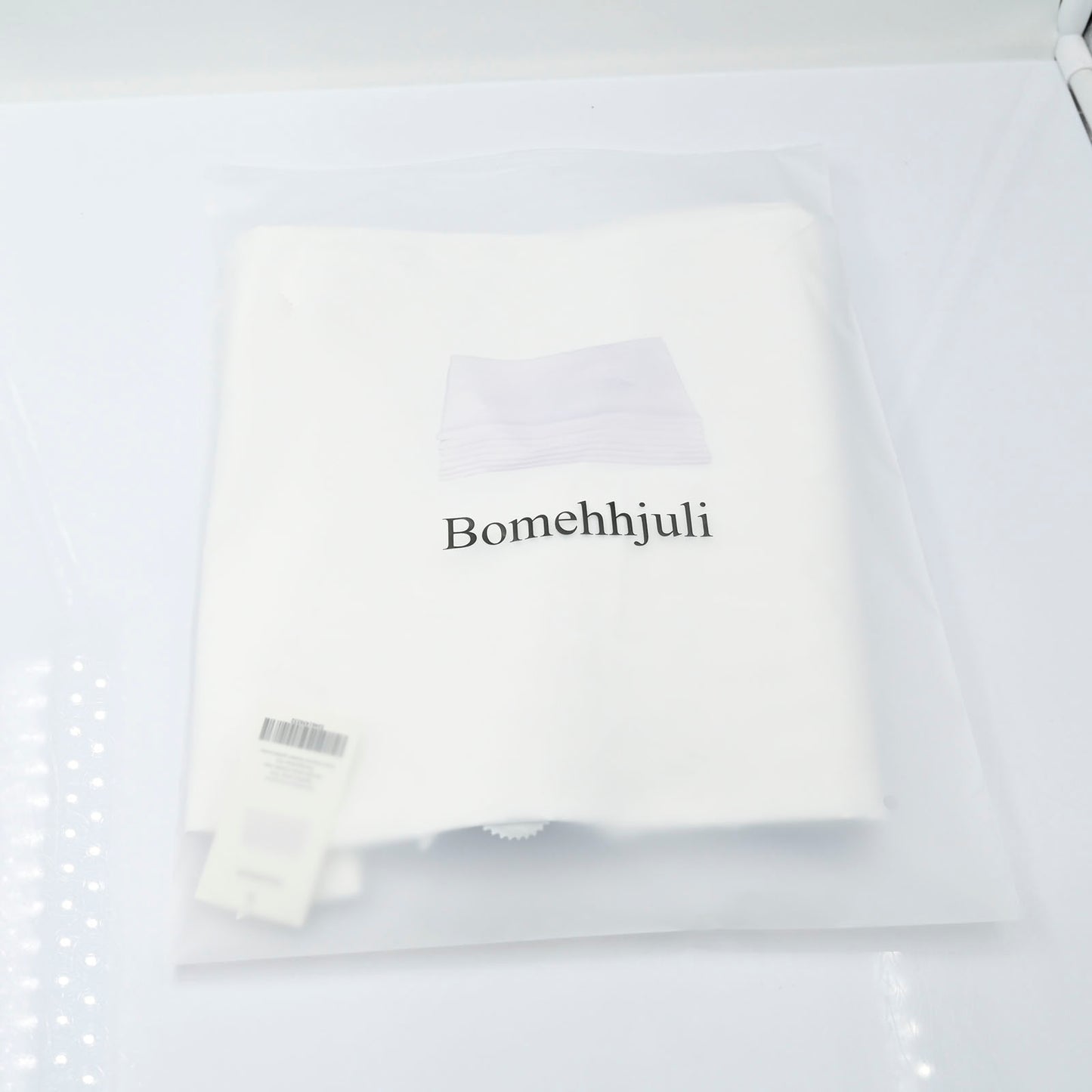 Bomehhjuli Beding Protector Adult Beding Sheet in White