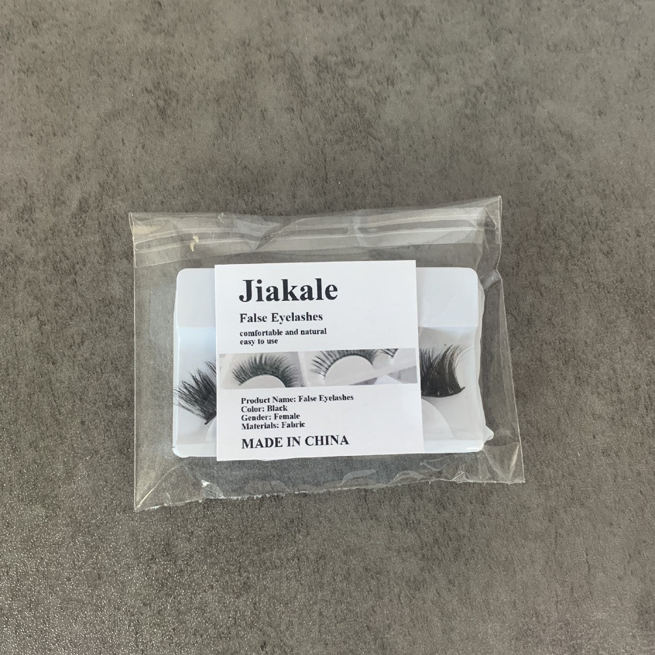Jiakale Natural Thick Cross Type False Eyelashes Curl False Eyelashes in Black