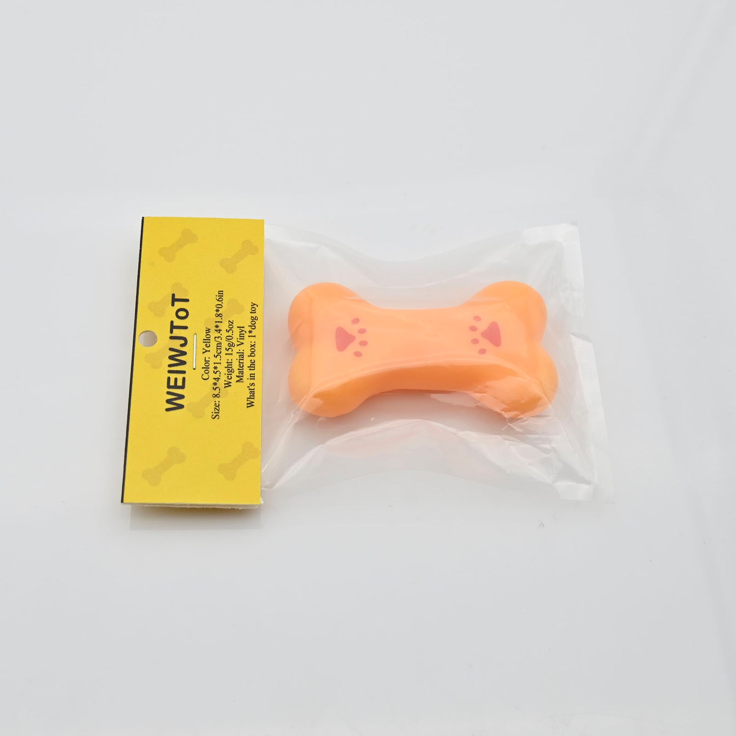 WEIWJToT Chew Toys for Dogs in Yellow