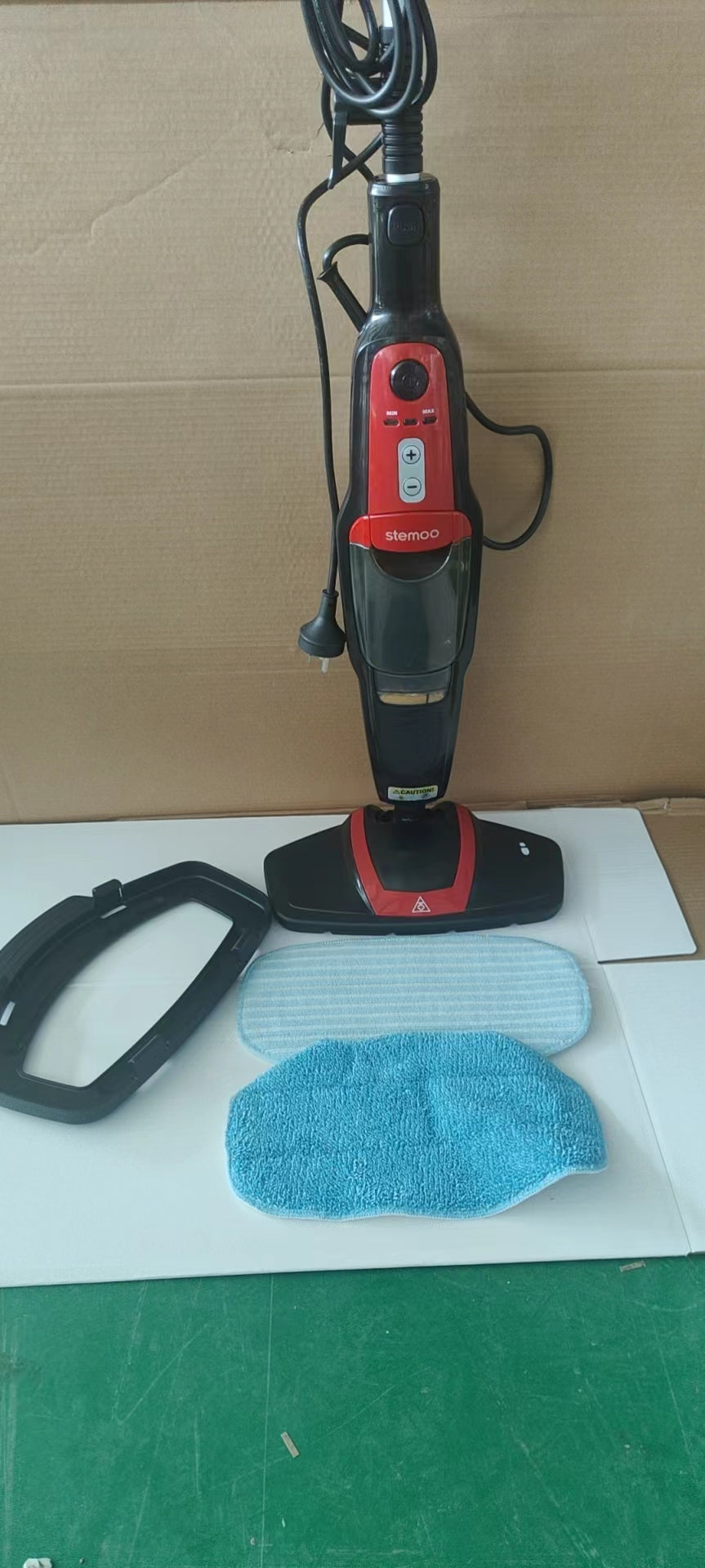 STEMOO Lift-Away Upright Vacuum Cleaner, For Carpet and Hard Floors, Perfect for Pets & Multi-Surface Cleaning Orange