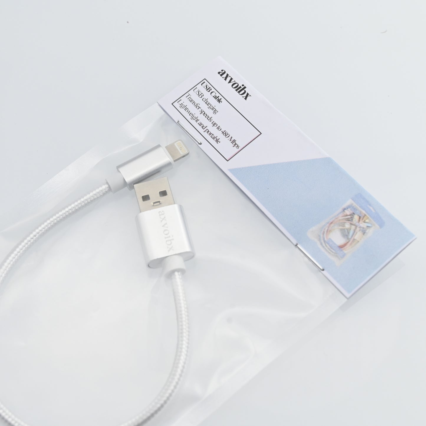 axvoibx Fast Charge USB Data Cable USB Charging Cable for IPad iPhone iPod