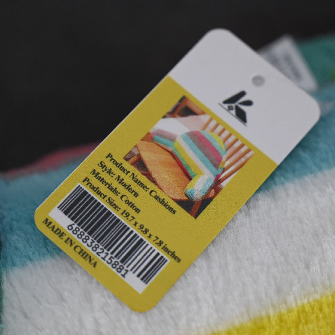 Cute Cartoon Lumbar Support Chair Cushion  Sofa Cushion Back Pillow