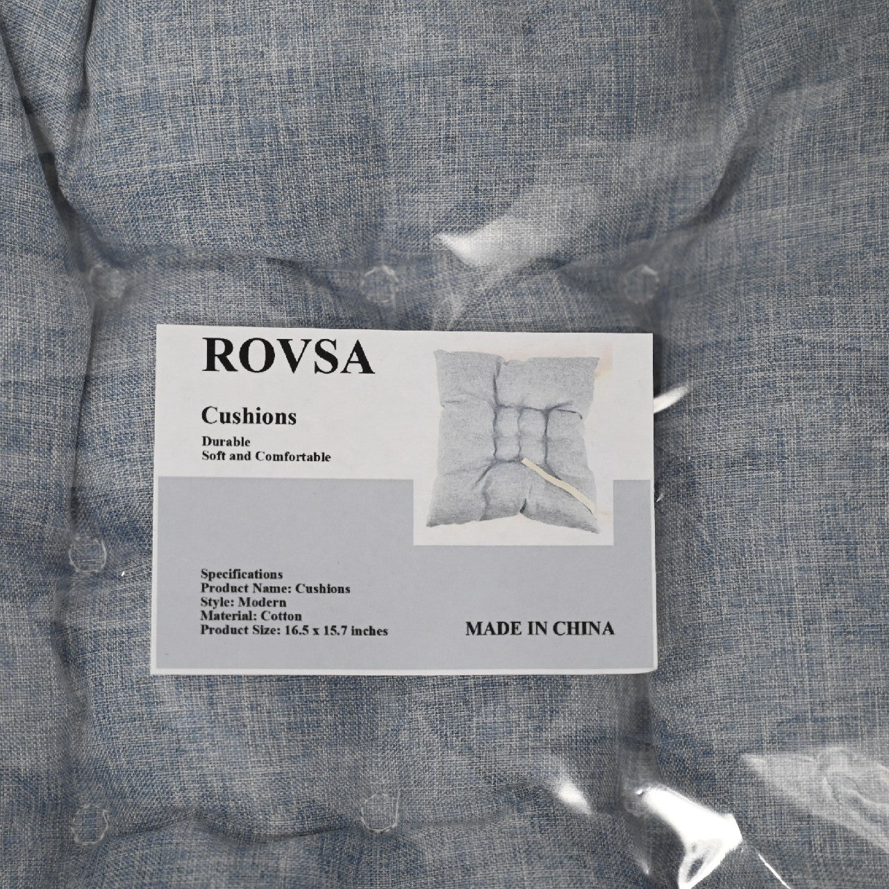 ROVSA Chair Cushions Soft Chair Pad and Dining Seat Cushion