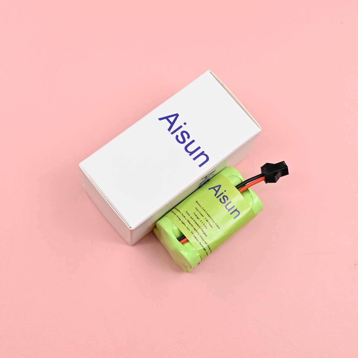 Aisun Solar Batteries Rechargeable AA Batteries,1.2V 700mAh