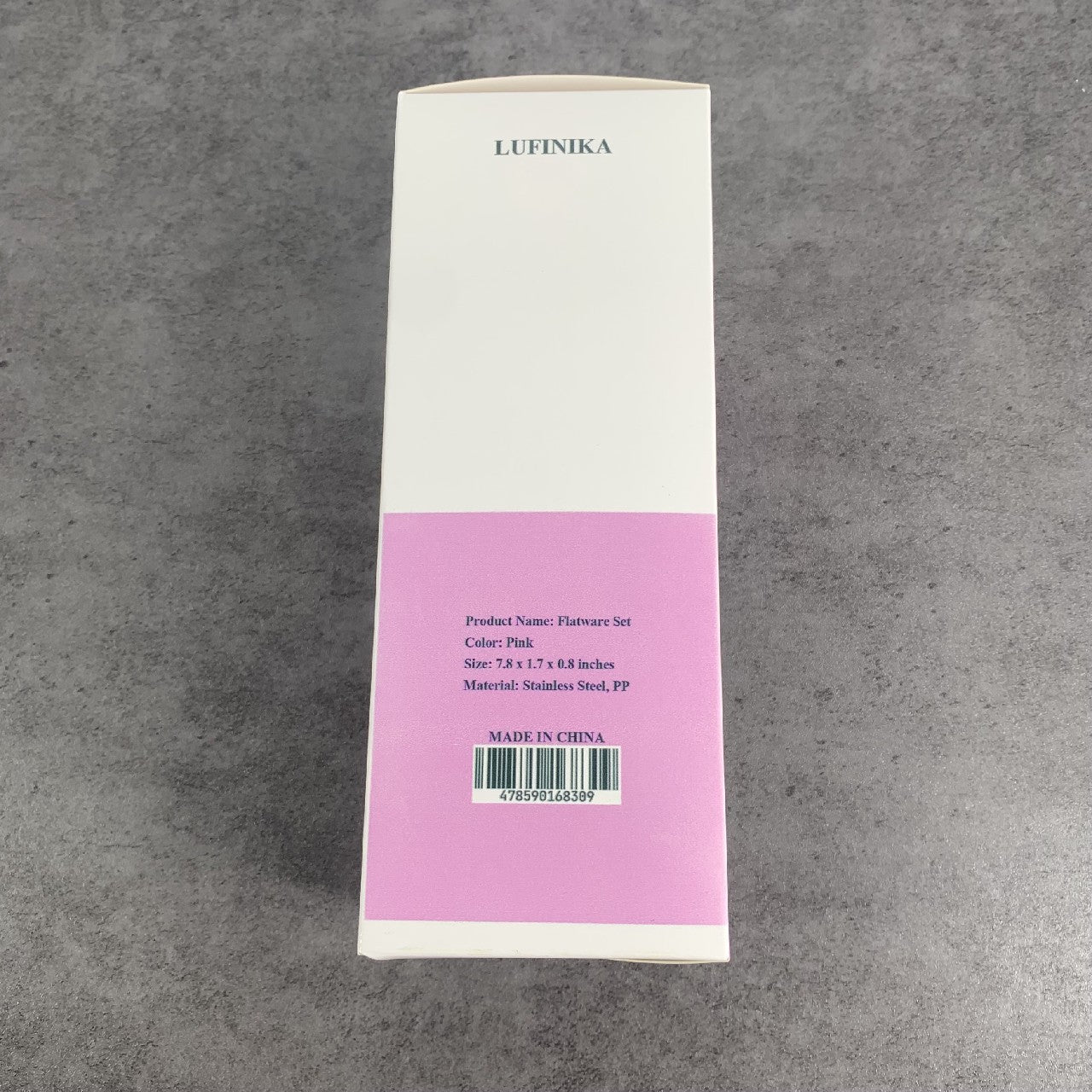 LUFINIKA Portable Cutlery Set 3 Sets Reusable Stainless Steel Tableware In Pink