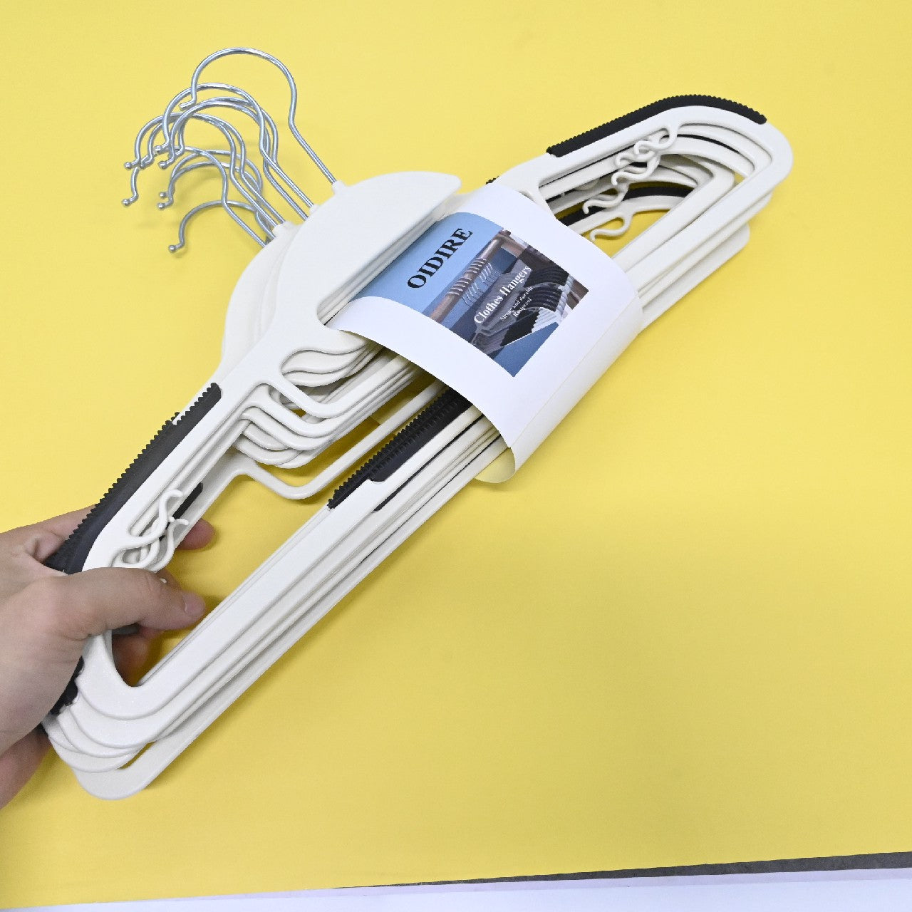 OIDIRE Clothes Hanger Magic Hanger Seamless Non-Slip Adult Plastic Hanger