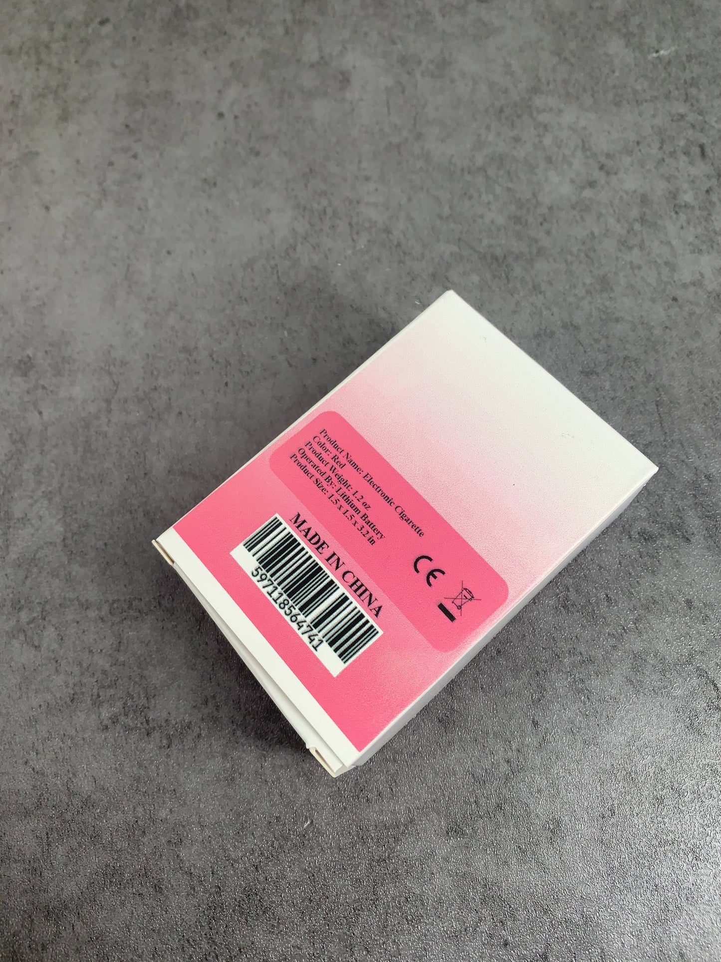 CUTWOOD Light Nicotine Strawberry Flavor Electronic Cigarette Red