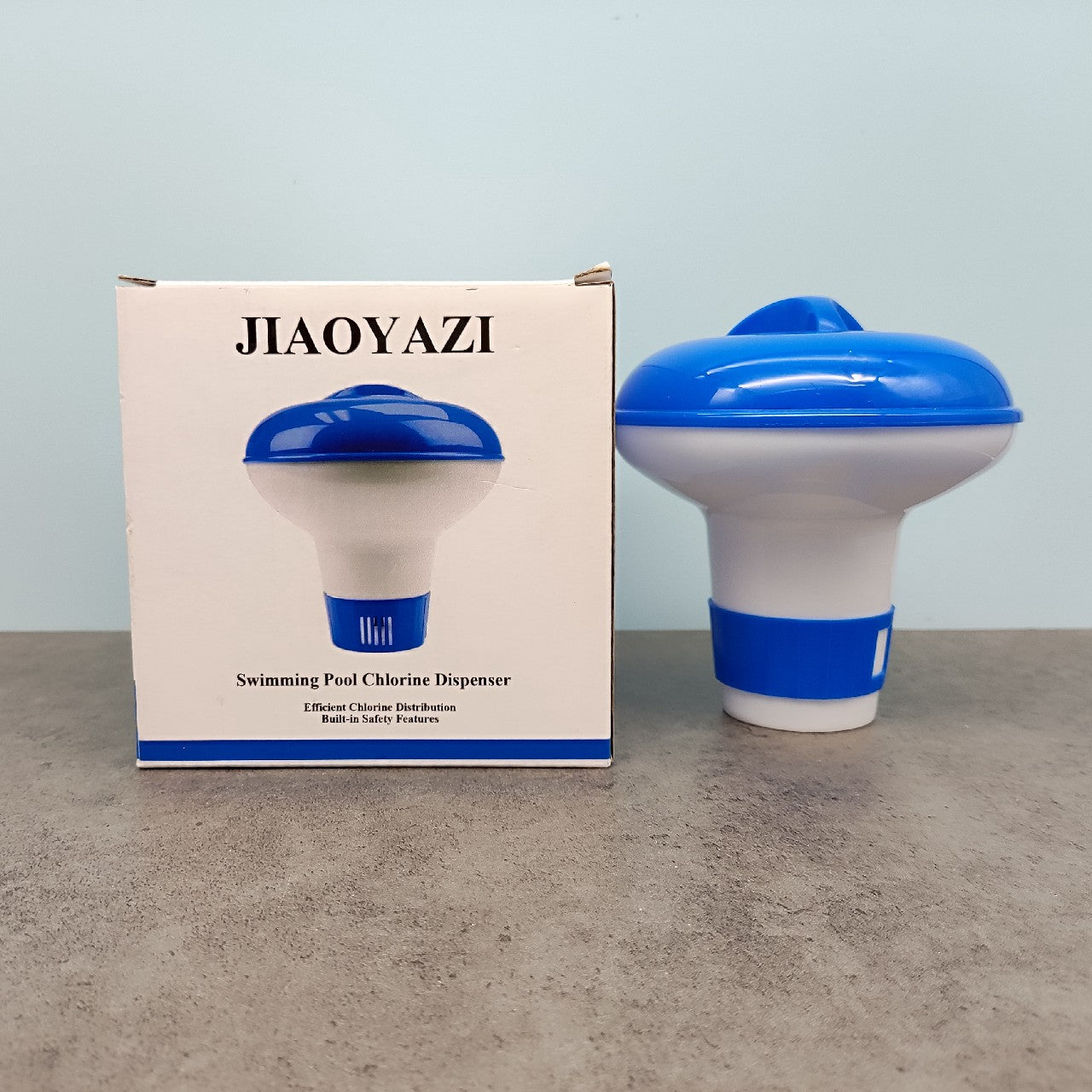 JIAOYAZI Swimming Pool Chlorine Dispenser Tablet Chemical Dispenser