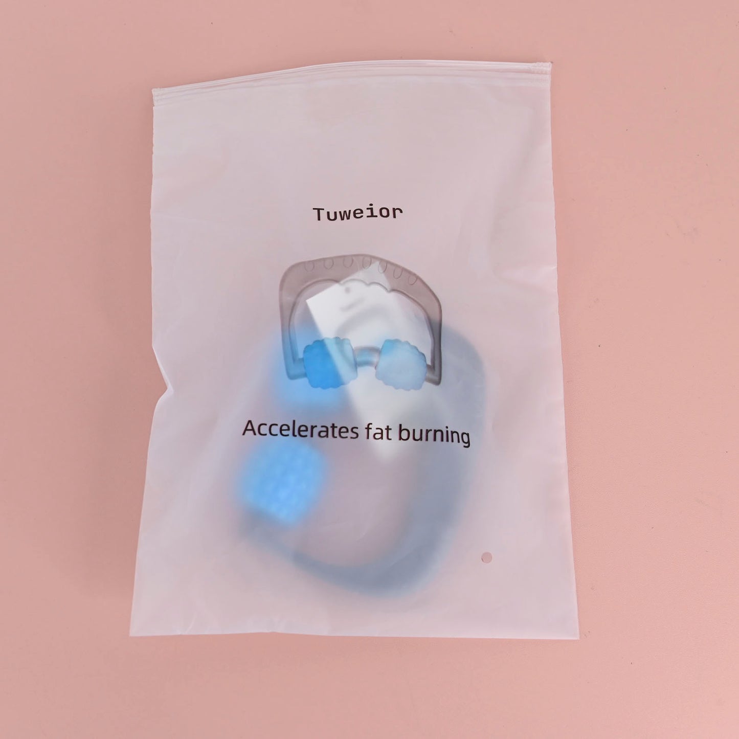 Tuweior 1pc Blue D Type Fat Control Roller Massager