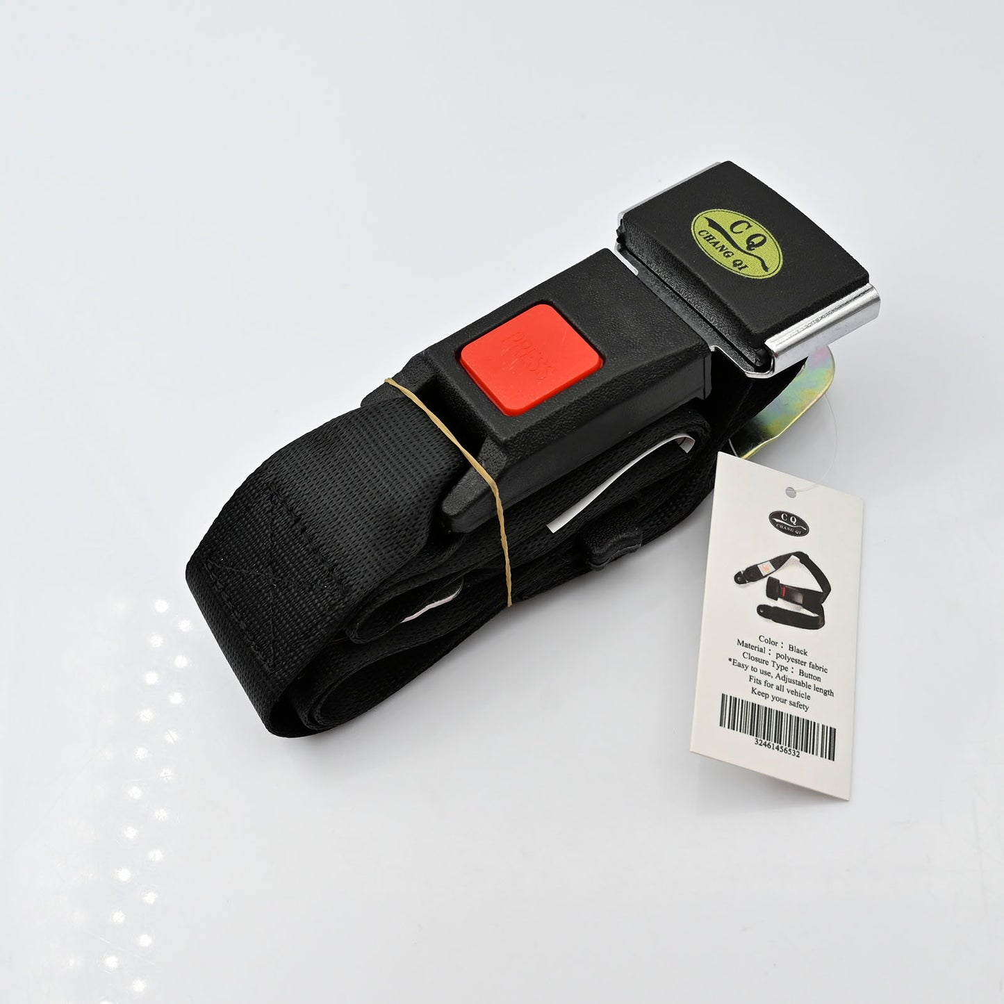 CQ CHANG QI Seat Safety Harnesses Safety Belts for Vehicle Black