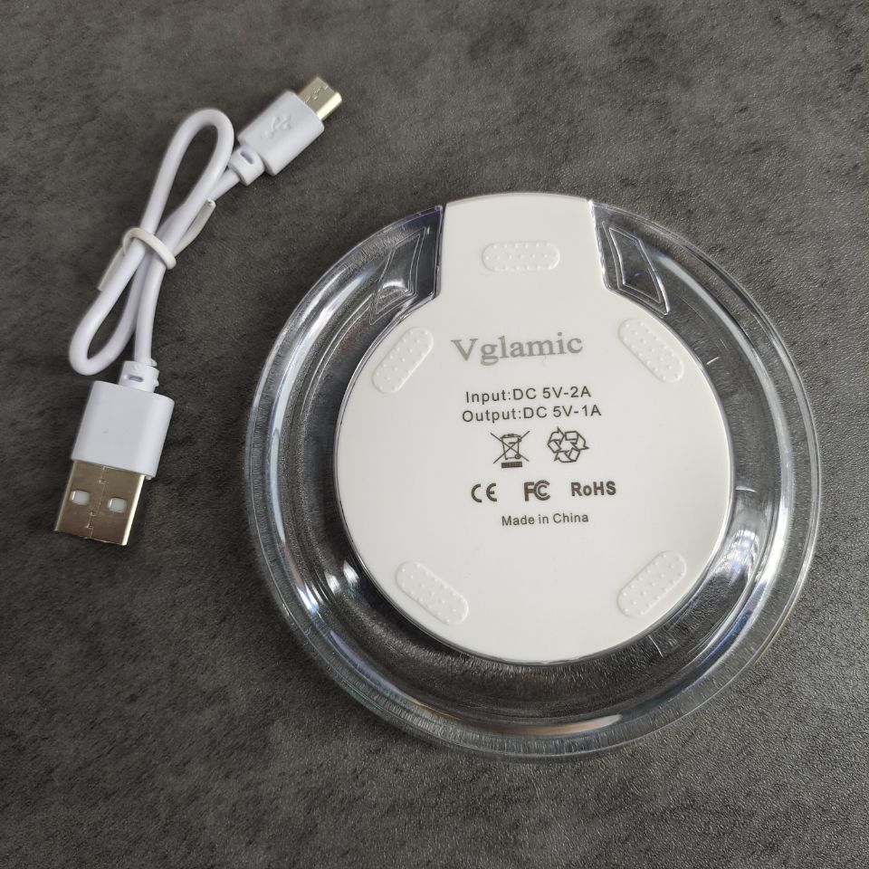 Vglamic Fast Wireless Charger Pad for Phone Charging Quick Adapter