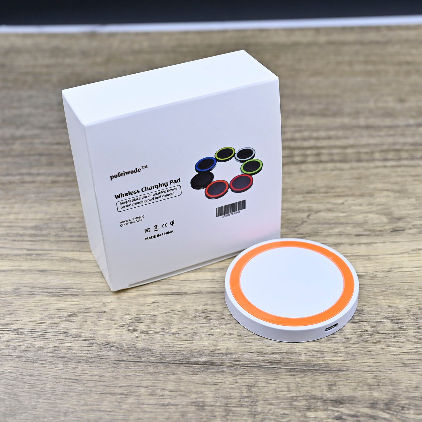 pofeiwode Fast Qi Wireless Charger Pad for iPhone