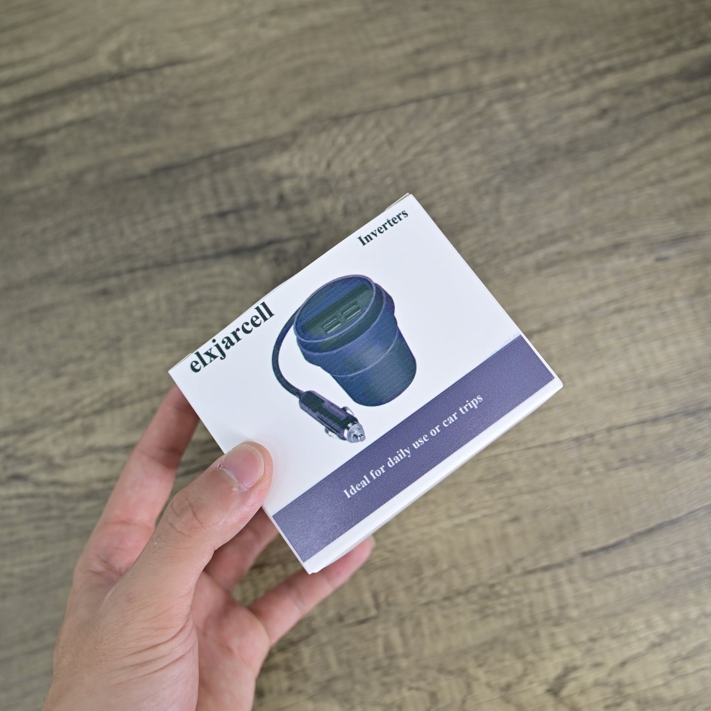 elxjarcell 12V To 110V Automotive Power Inverter Car Inverter