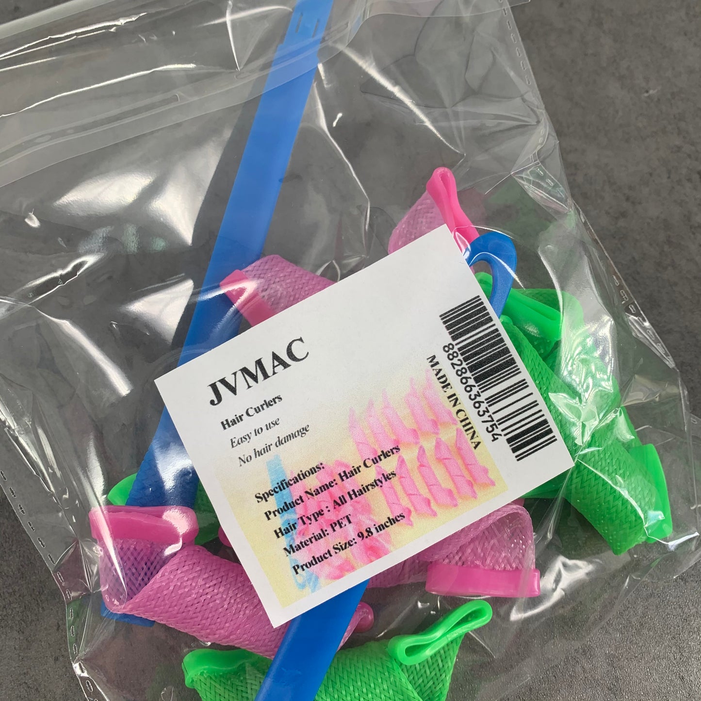 JVMAC Heatless Curlers Hair Curlers Spiral Curls for Most Kinds of Hairstyles