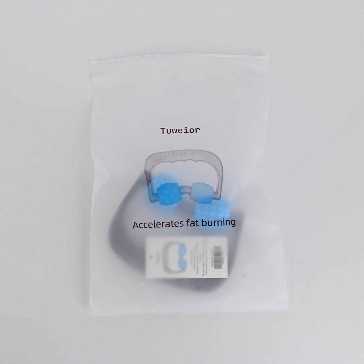 Tuweior 1pc Blue D Type Fat Control Roller Massager