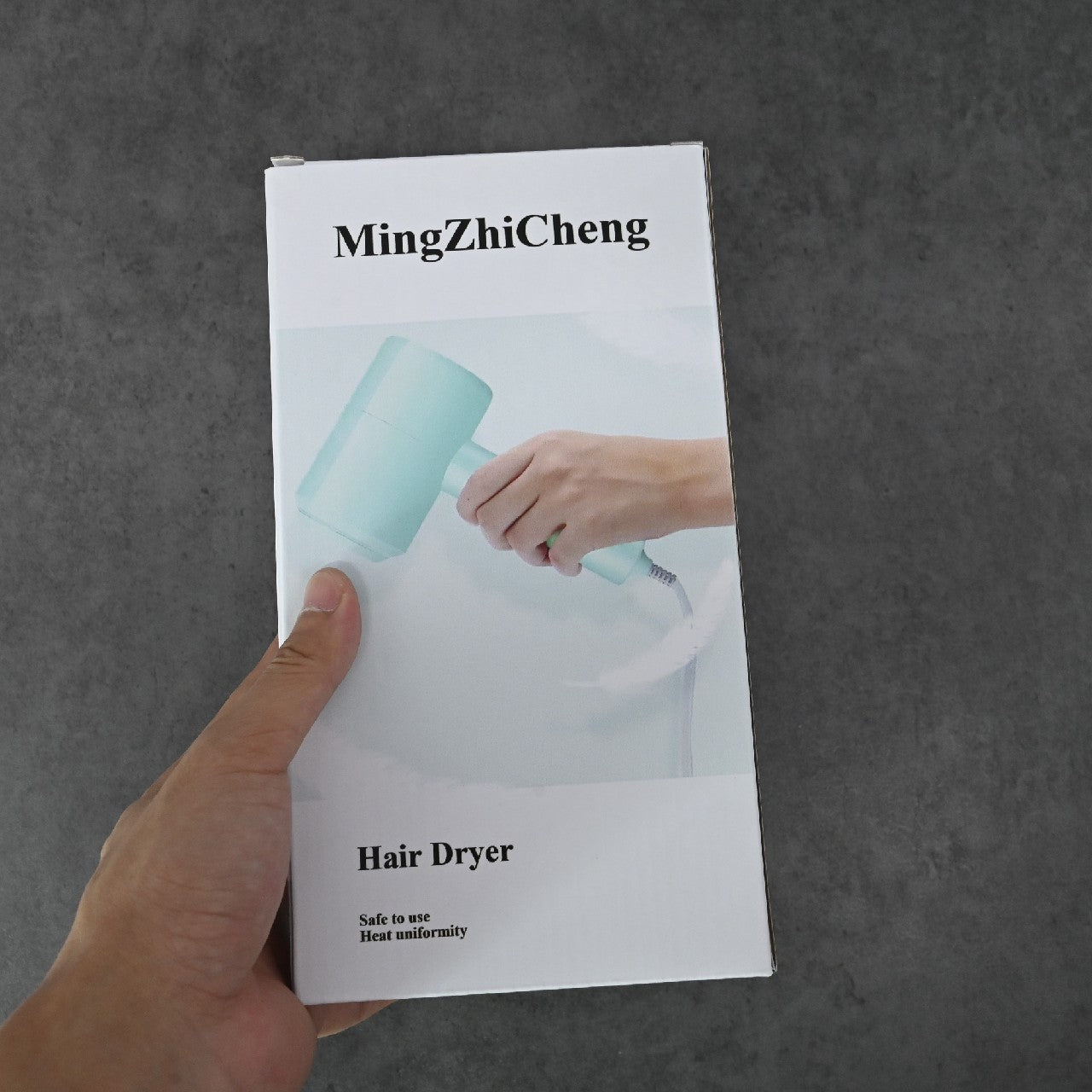 MingZhiCheng Green Hair Dryer Portable Hair Dryer Home-Use & Professional Blow Dryer