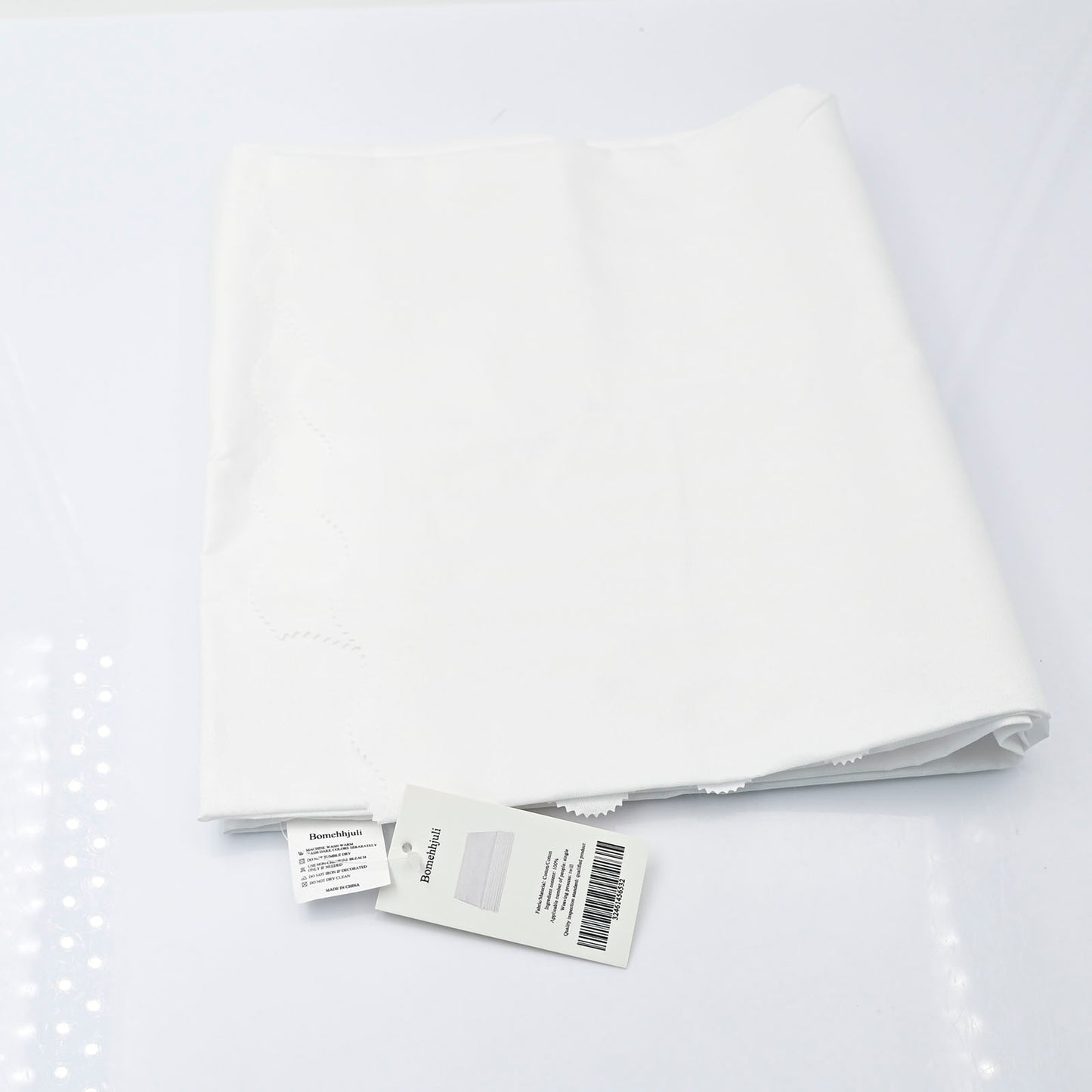 Bomehhjuli Beding Protector Adult Beding Sheet in White