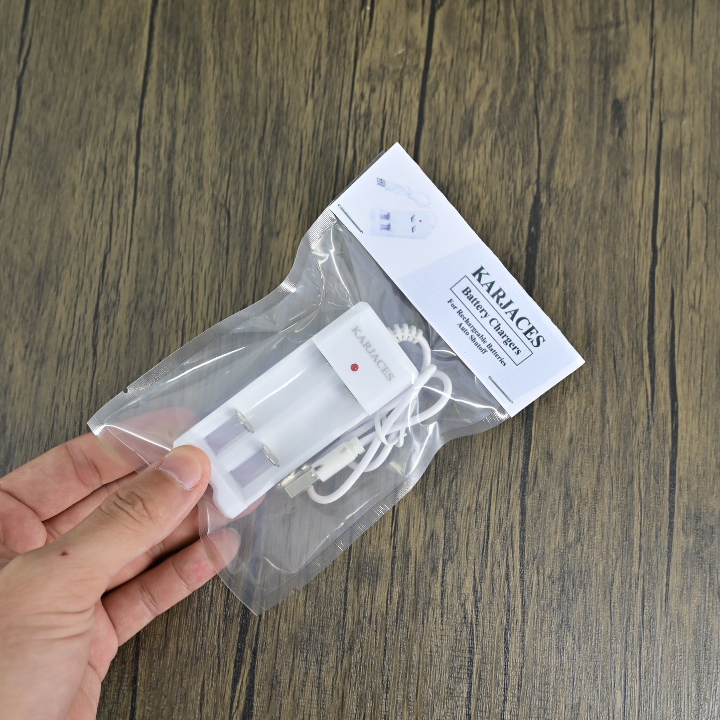 KARJACES Rechargeable Battery Charger for AA & AAA Batteries