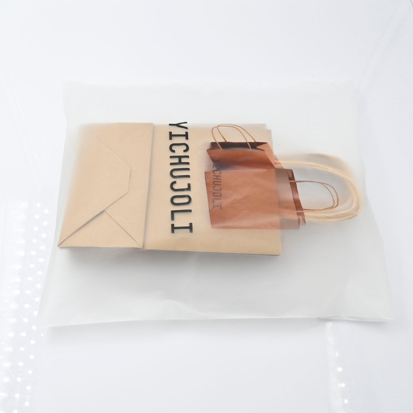 YICHUJOLI 10PCS Paper Gift Bags Stand Up Bags