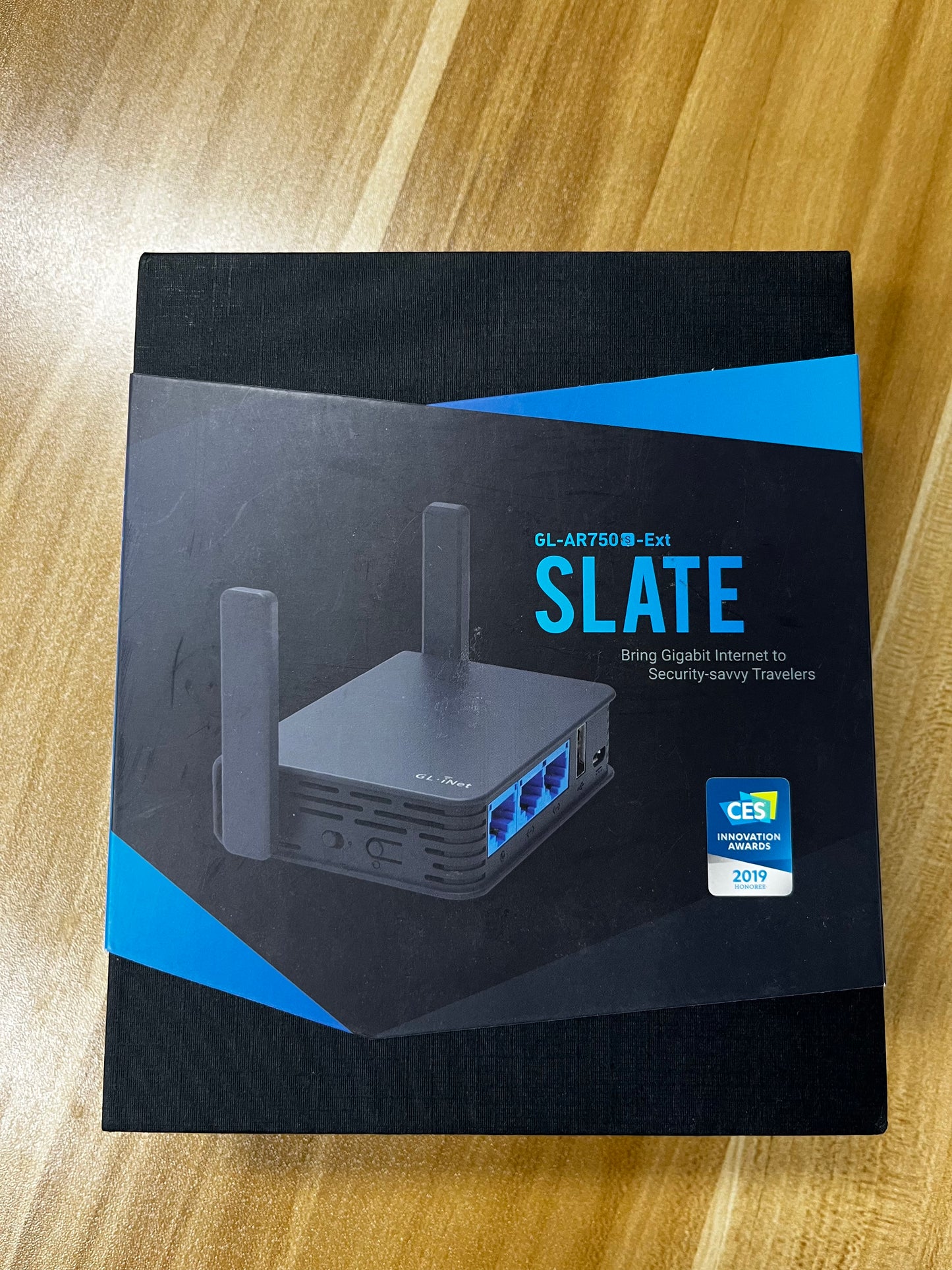 GL · INET Gigabit Travel AC VPN Router in Black