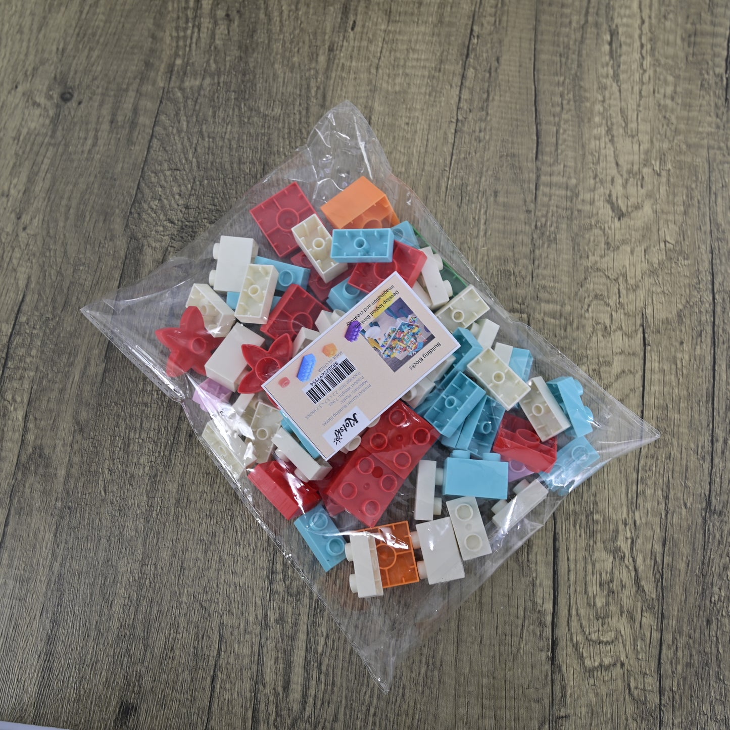 Klotski Building Block Toys, Educational Toys, 30 Pieces, Multi-color, Building Block Construction Toys