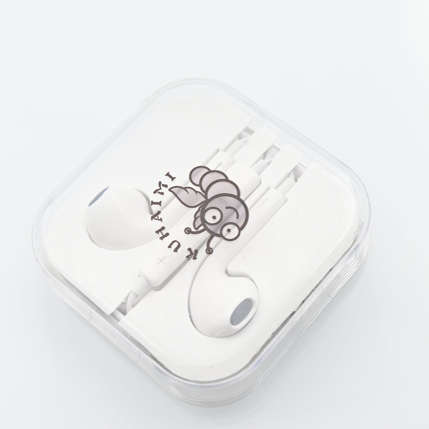 KUHAIMI Earphones Wired Earbud Headphones in White