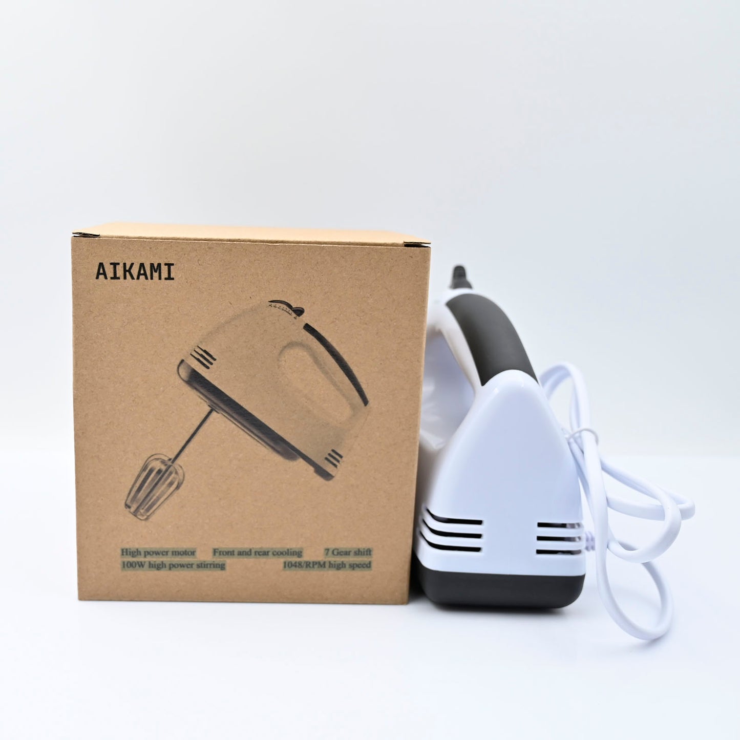 AIKAMI Electric Hand Mixer Automatic Mixer for Baking Cream Mixer Kitchen Tools