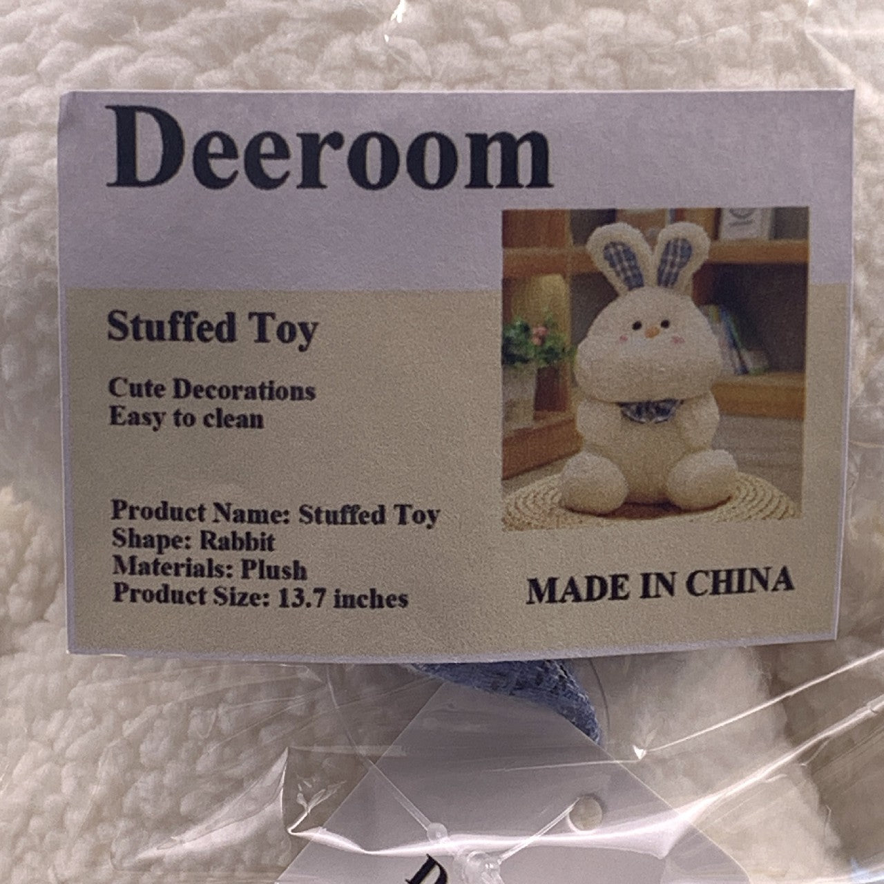 Deeroom Bear Plush Toys Stuffed Soft Animal Toy For Kids Baby Children Birthday Gift