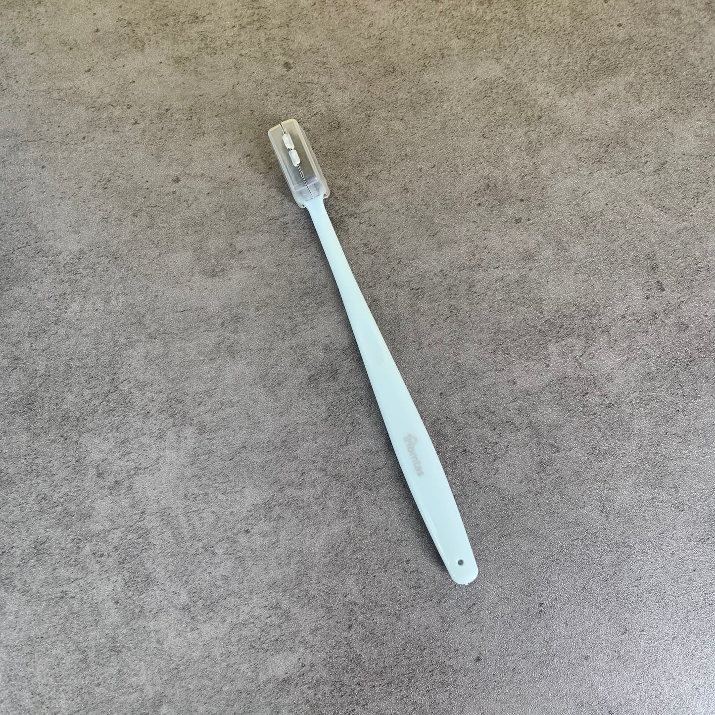 Homtas Clean Toothbrush Blue Toothbrush, Medium Toothbrush for Adults, 1 Pack