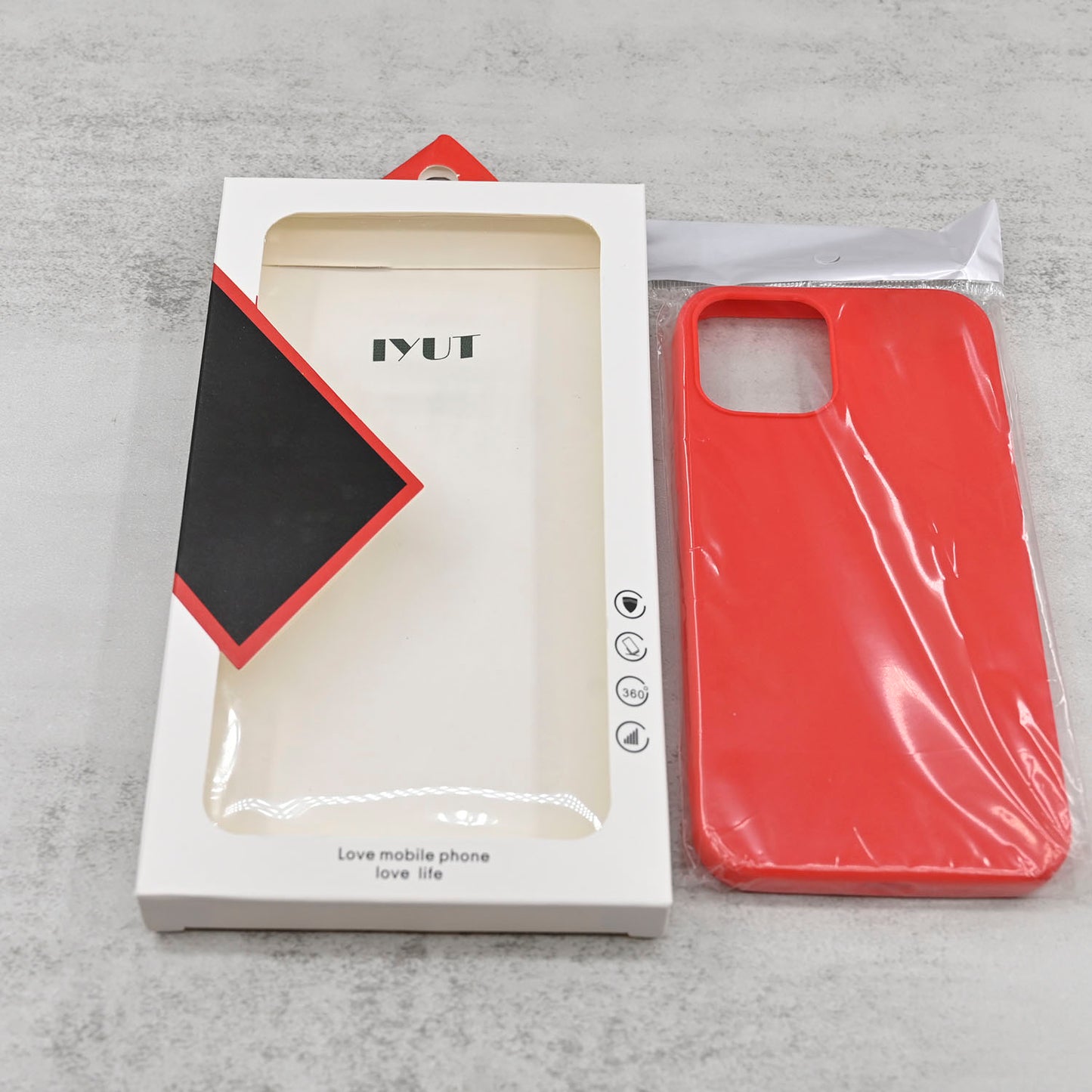 IYUT Case for iPhone 12 Protective Cases in Red