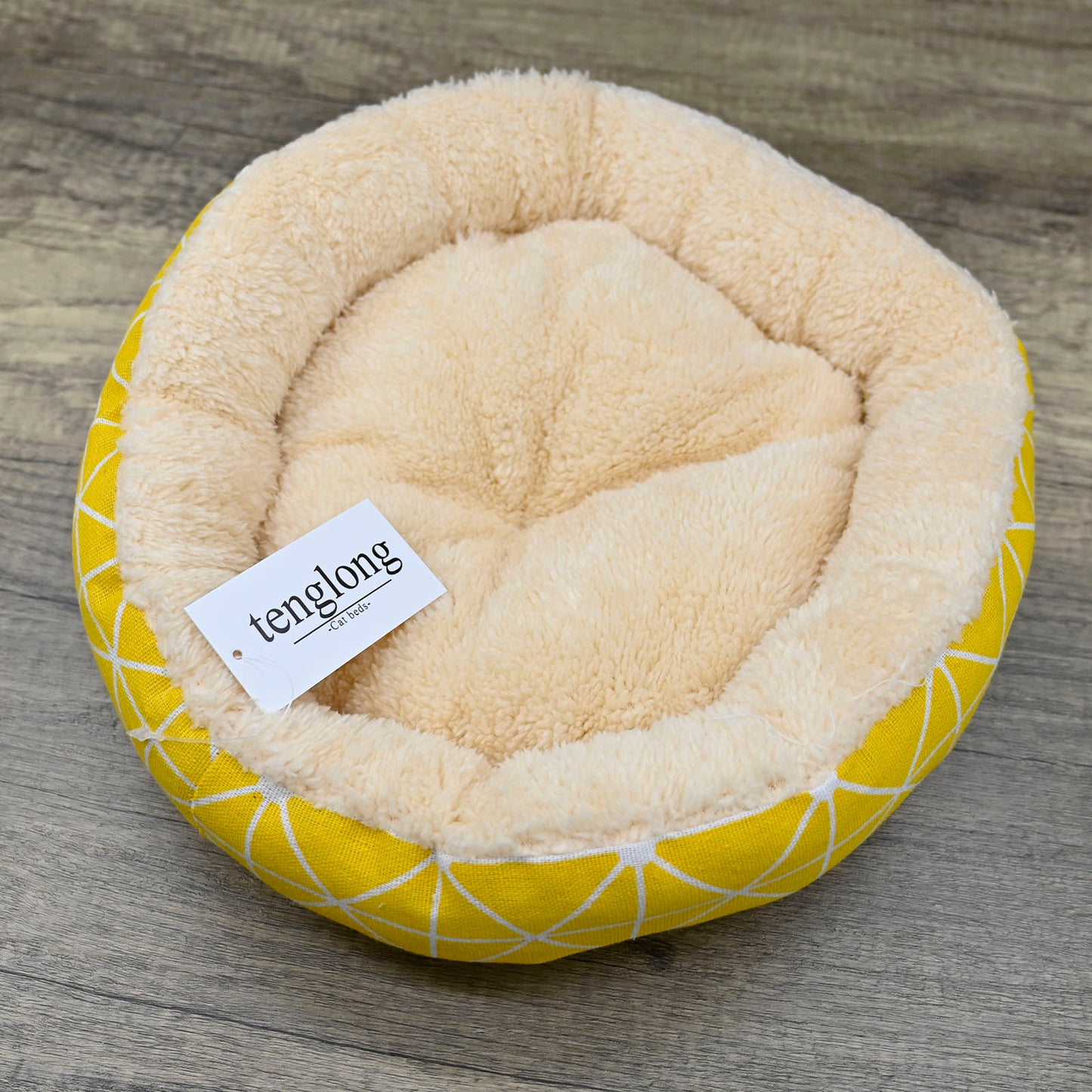 tenglong Pet Cushions in Yellow Ideal for Dog & Cats