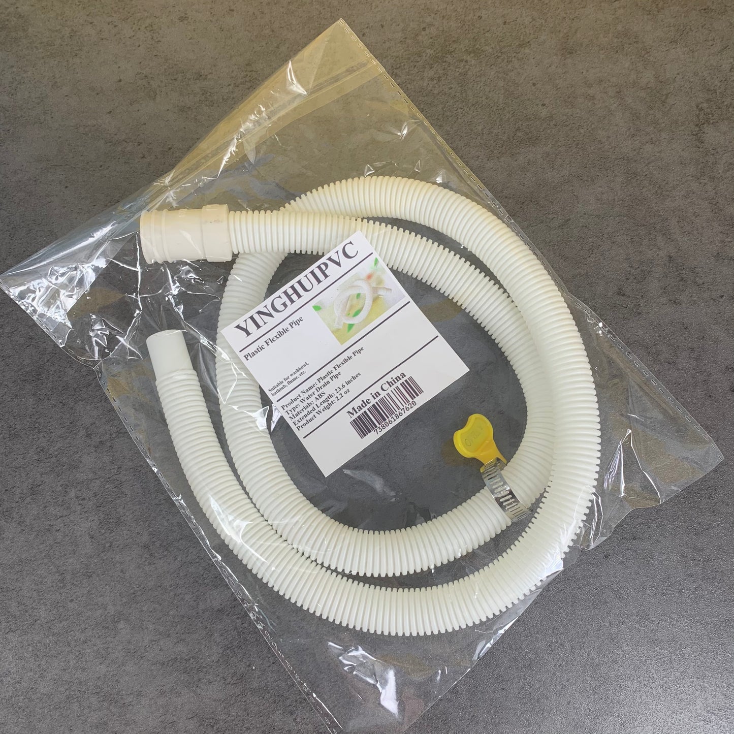 YINGHUIPVC Plastic Hose Washing Machine Drain Hose