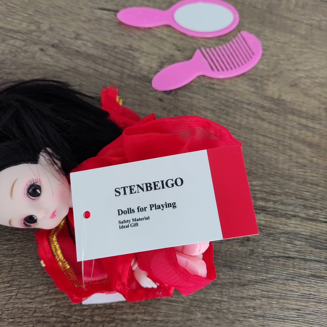 STENBEIGO Dolls for Playing Toddler Dolls with Removable Dress for Kids 3+