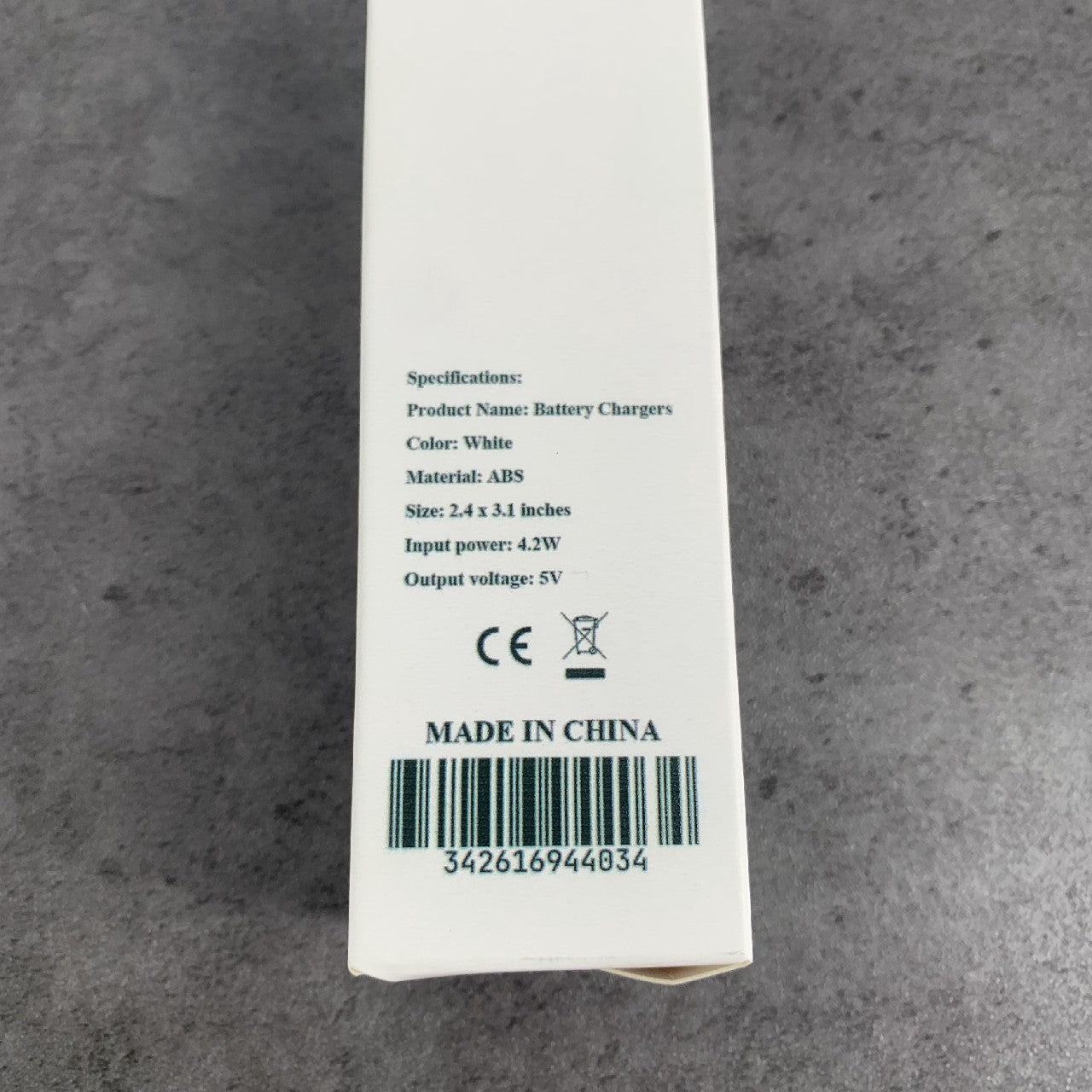 LGECOLFP 2 Charging Slots Battery Chargers for Rechargeable Batteries, White