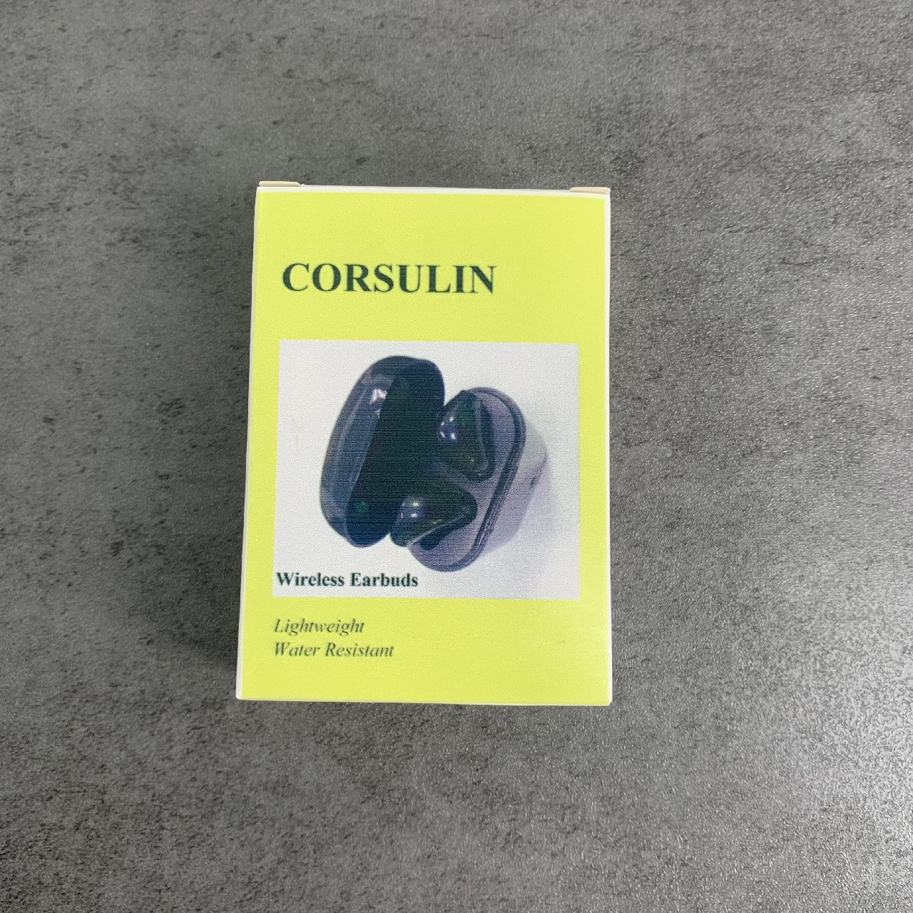 CORSULIN Black Wireless Stereo Earbuds Waterproof Noise Canceling Headphones