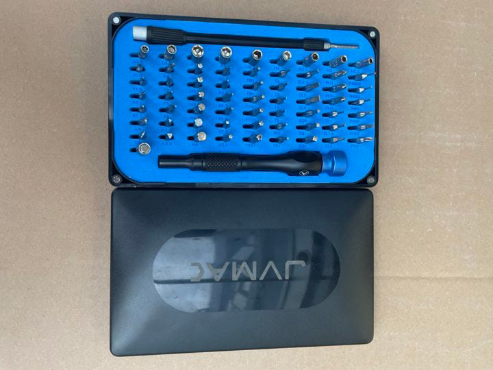 JVMAC 64-in-1 Screwdriver Kit for Home, Garage, Office, Apartment, Car, Dorm, Bike, Electronics Projects, and as A Gift