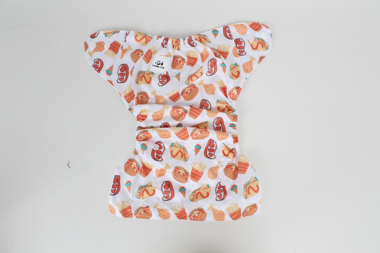 KONNLOON Large Capacity Diaper, Spacious Diaper Bag for Moms and Dads