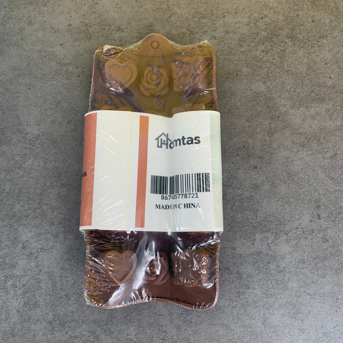 Homtas Non Stick Silicone Chocolate Molds Cookery Molds