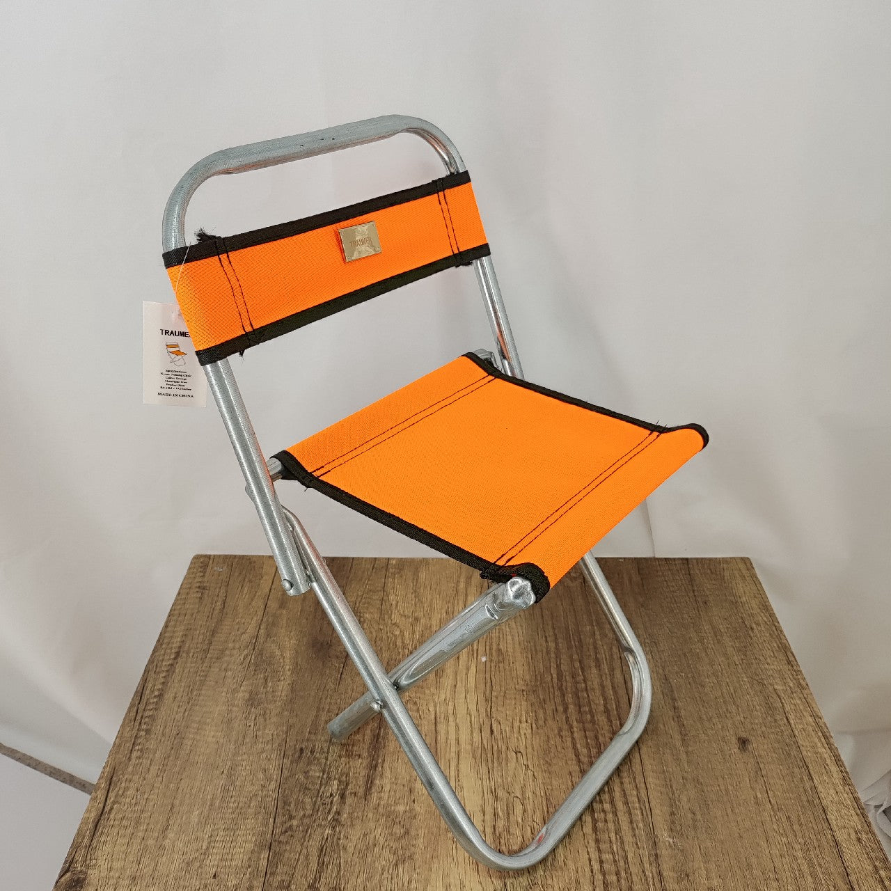 traumer Outdoor Portable Folding Fishing Chair Picnic Camping Stool