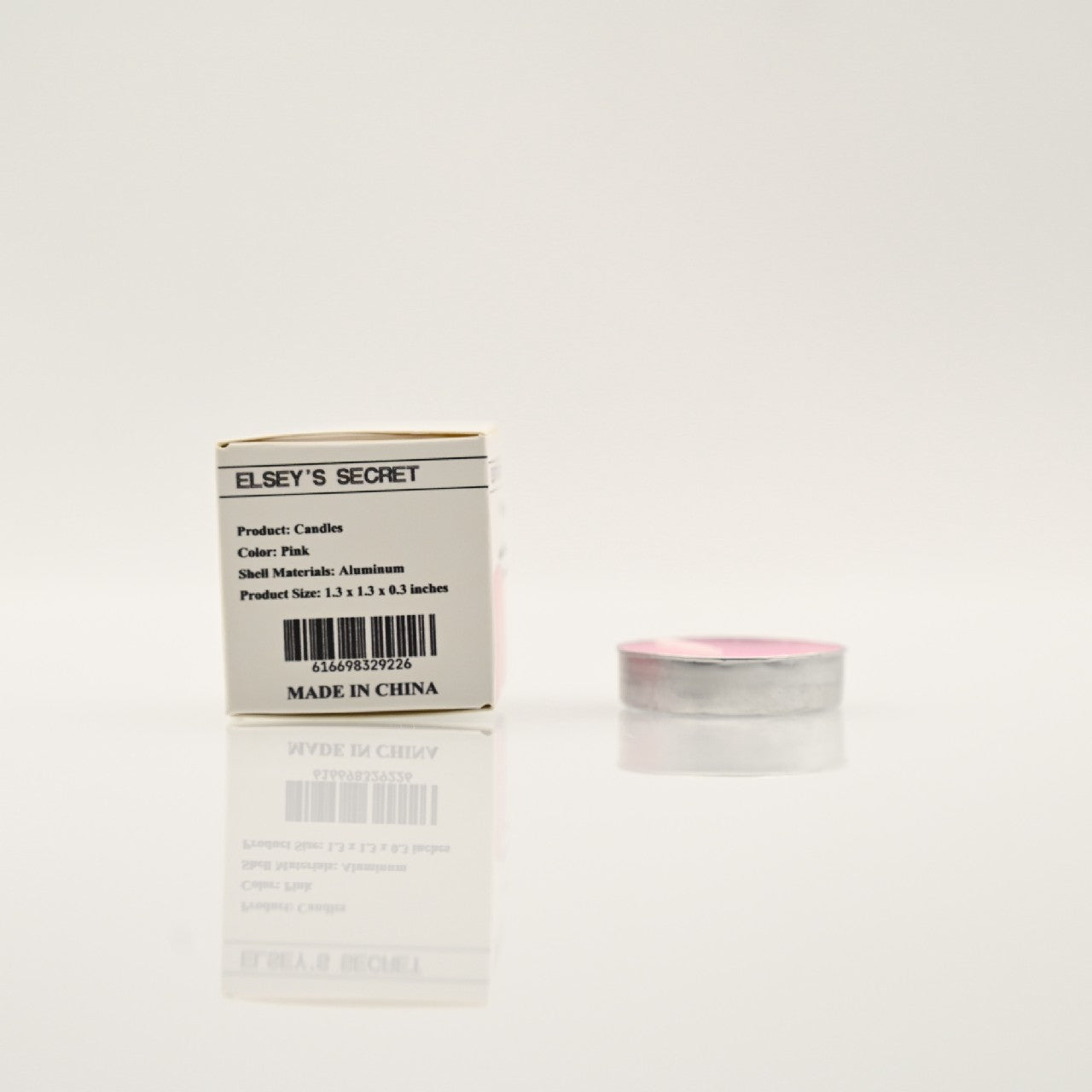 ELSEY'S SECRET Candles Mini Tealight Candles for Romantic Dinner, Wedding, Unscented