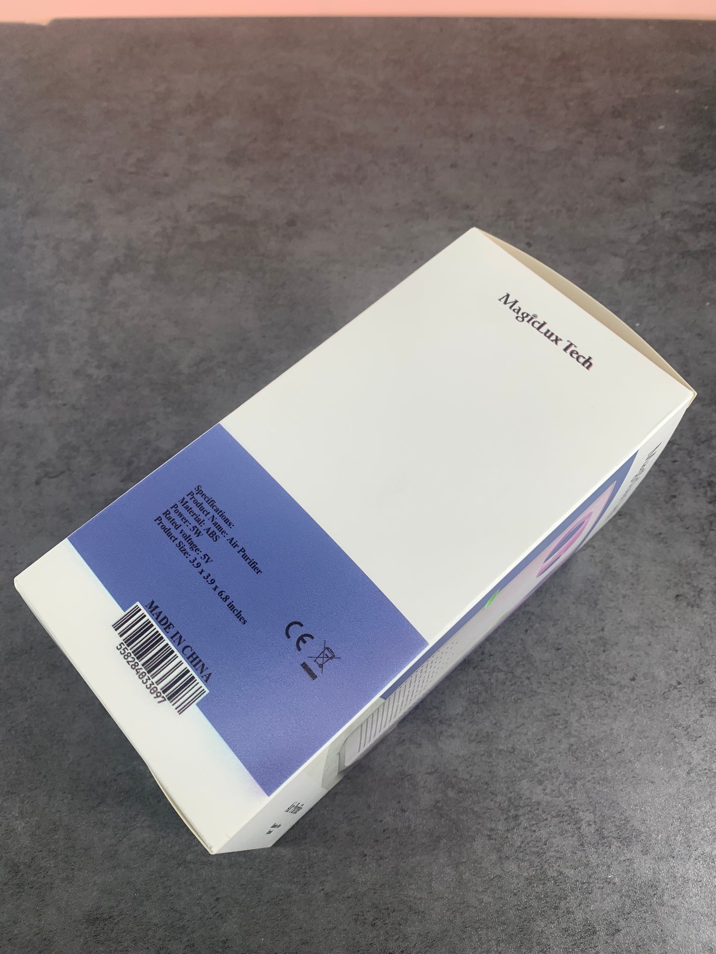 MagicLux Tech Portable Home Air Purifier, Indoor Odor Removal, Smoke Removal for Bedroom Office