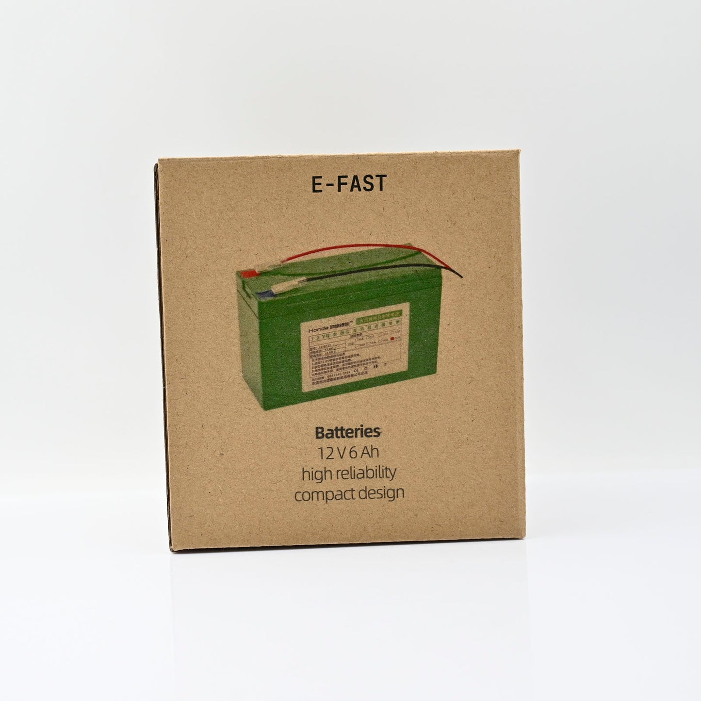 E-FAST 6A Storage Battery Accumulator Jars