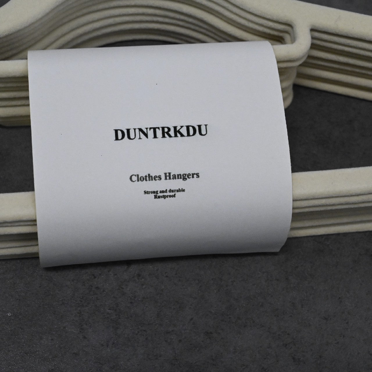 DUNTRKDU High-Grade Flocking Hanger Magic Hanger Seamless Non-Slip Adult Plastic Hanger