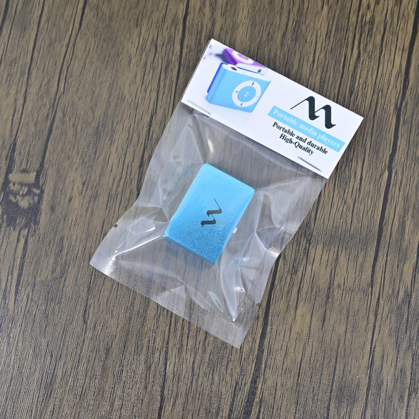 Portable Media Players Mini Clip MP3 Player in Blue