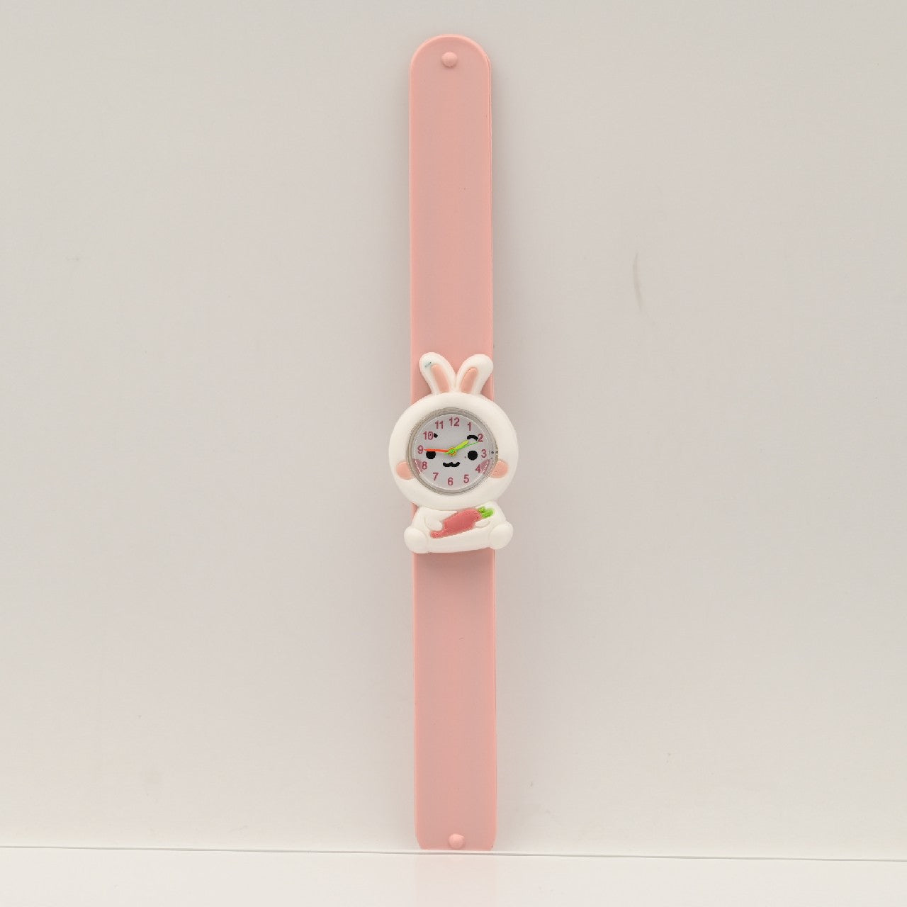 GBD Children's Toy Watches, Cute Bunny Shape, Pink, Silicone, Quartz Movement