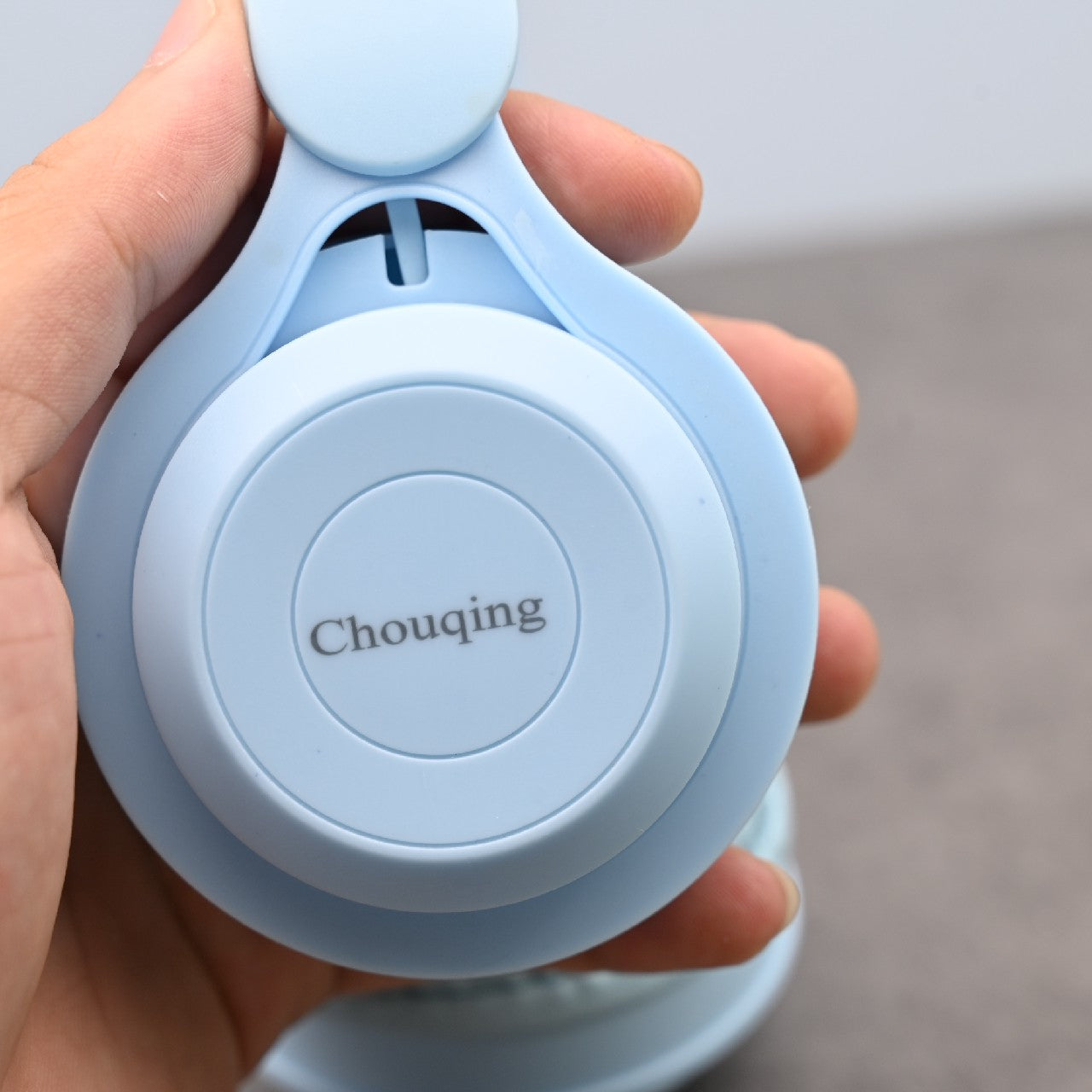 Chouqing Blue Wireless Bluetooth Headphone Head-Mounted Headset for Sports Game