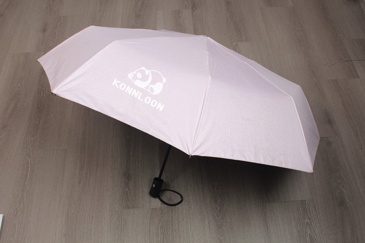 KONNLOON Lightweight Travel Umbrella for Rain Portable Windproof Sun Umbrella UV Protection